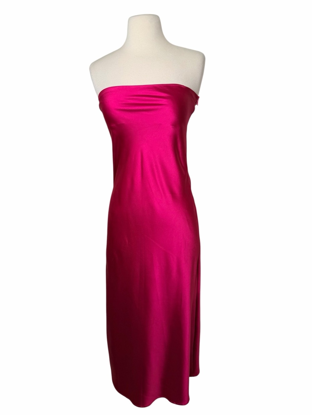 DRA Los Angeles NWT Adeline Fuschia Strapless Dress. - Picture 2 of 7